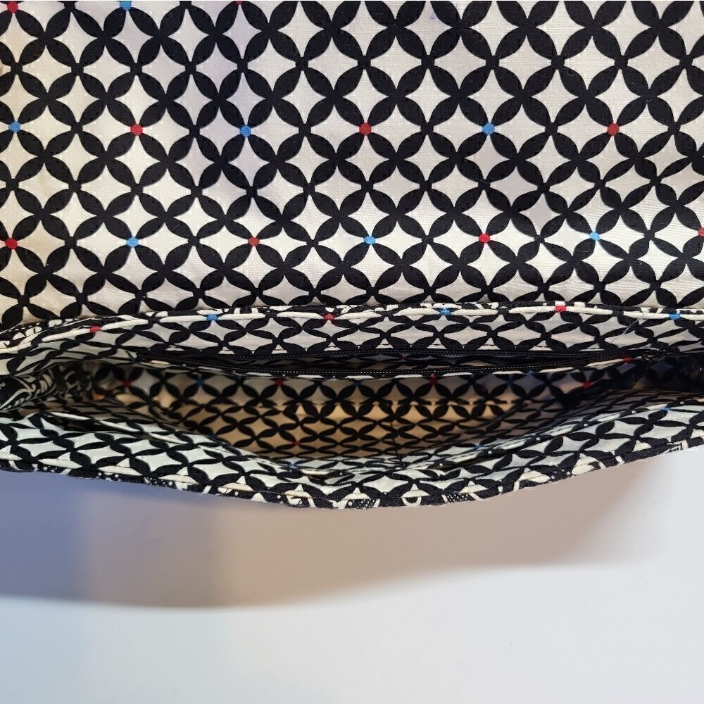 Vera Bradley Black & White Bag - Picture 7 of 9